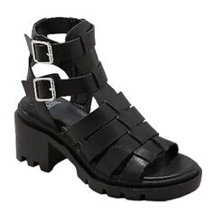 Women's Vaida Fisherman Sandals Black Black Fisherman Sandals 2.5in Block Heel Faux-Leather Upper With Silver-Tone Hardware Memory Foam Insole Textured Outsole High Top With 2 Buckled Straps And A Zip Closure New Without Box Material: Please See Photos For Materials Tag Colors May Slightly Vary From Photography Lighting These Shoes Are New Have A 30% Discount On The Original Price. Please Look All Pictures Accept Good Offers Thank You For Visit My Closeth Summer Low Heel Faux Leather Sandals, Casual Sandals With Stacked Heel In Faux Leather, Faux Leather Sandals With Padded Heel And Round Toe, Spring Faux Leather Sandals With Low Heel, Casual Faux Leather Sandals With Stacked Heel, Black Ankle Strap Sandals In Faux Leather, Black Faux Leather Sandals With Padded Heel, Black Platform Sandals With Low Heel, Faux Leather Sandals With Stacked Heel And Round Toe