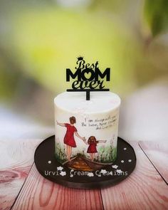 Birthday Cake For Women, Cake For Women, Hand Painted Cakes, Girl Cupcakes, Mothers Day Cake