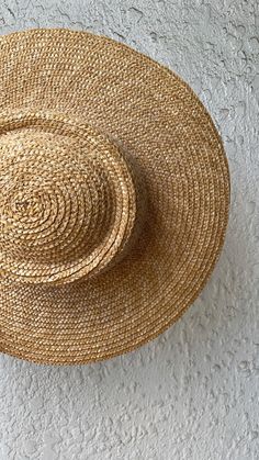 "Make this beautiful hat yours. Lined around head 7\" x 6\"" Bohemian Natural Panama Hat For Garden Party, Flat Brim Bucket Hat For Kentucky Derby Vacation, Wide Brim Toquilla Straw Panama Hat For Garden Party, Summer Bucket Hat With Curved Brim In Toquilla Straw, Summer Boater Hat With Short Brim, Bohemian Brimmed Boater Hat In Natural Color, Toquilla Straw Wide Brim Panama Hat For Garden Party, Handmade Natural Boater Hat With Curved Brim, Bohemian Fedora Sun Hat For Garden Party