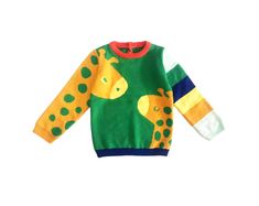 100% cotton knit girl sweater with vibrant colors, relaxed fit, crew neck. What a vibrant display of animation! This is one of our 'show and tell' collections. Intricately woven animated sweater from selected colors of 100% cotton fabric. Relaxed fit, will undoubtedly land a top spot on your little one's favorite list. Winter Cartoon Print Long Sleeve Sweater, Playful Long Sleeve Sweater For Fall, Cotton Sweater For Playtime In Fall, Cotton Winter Sweater With Character Print, Cotton Sweater For Fall Playtime, Winter Cotton Sweater With Character Print, Fall Cotton Sweater For Playtime, Fun Multicolor Spring Sweater, Playful Cotton Winter Sweater