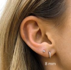 Men Piercing, Nose Piercing Hoop, Tragus Hoop, Conch Hoop, Piercing Cartilage, Tiny Rings, Sterling Silver Hoop Earrings, Huggie Hoop Earrings, Small Earrings