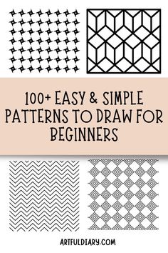 10 easy and simple patterns to draw for beginners