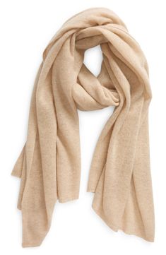 Luxuriously soft cashmere makes this scarf the perfect travel companion to keep you cozy and comfortable during any trip. 100% cashmere Dry clean Imported Tan Scarf, Travel Scarf, Warm Scarf, Blanket Scarf, Dressy Outfits, Travel Companion, Cashmere Scarf, Anniversary Sale, Scarfs