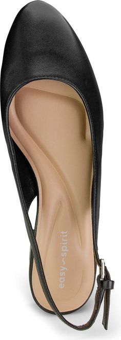 Easy Spirit Cassius Slingback Flat | Nordstrom Slingback Sandal Nordstrom, Medium Width Slingback Pumps With Arch Support, Slingback Pumps With Arch Support And Medium Width, Medium Width Cushioned Slingback Pumps, Medium Width Slingback Pumps With Cushioned Footbed, Elegant Slingback Pumps With Cushioned Footbed, Elegant Slingback Sandals With Arch Support, Cushioned Low Heel Flats, Synthetic Slingback Pumps With Arch Support