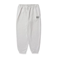 Gray Relaxed Fit Sportswear Pants, Nike Streetwear Pants With Comfort Waistband, Nike Pants With Comfort Waistband For Streetwear, Gray Sportswear Pants With Elastic Waistband, Nike Relaxed Fit Trousers, Nike Relaxed Fit Bottoms With Comfort Waistband, Sporty Heather Grey Bottoms With Pockets, Gray Trousers For Streetwear, Sporty Gray Relaxed Fit Bottoms