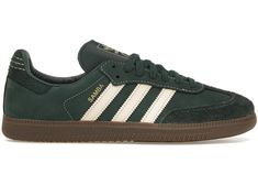 Buy and sell StockX Verified adidas shoes on StockX including the adidas Samba OG Mineral Green Crystal Sand (Women's) and thousands of other sneakers with price data and release dates. Adidas Samba Green, Green Sambas, Green Tennis Shoes, Samba Sneakers, Mineral Green, Shoe Shopping, Shoe Ideas, Adidas Samba Og, Buy List