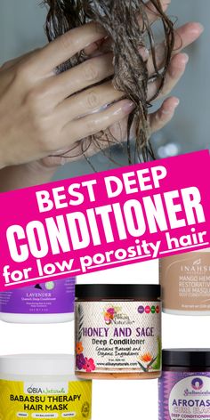 Discover the best deep conditioners for low porosity hair, featuring powerhouse ingredients like hyaluronic acid, biotin, fenugreek, bamboo, banana, and pumpkin. Learn how these products can strengthen, condition, and promote healthy hair growth for your low porosity hair type. Natural Black Hair, Hair Porosity, Promote Healthy Hair Growth, Water Retention, Aloe Vera Leaf, Vegetable Glycerin