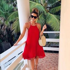 Gorgeous Red Boho-Chic Cocktail Dress, Hi-Lo Style. Red Summer Sundress, Red Sundress For Beach And Spring, Chic Red Mini Dress For Vacation, Red Beach Sundress For Spring, Red Mini Sundress For Beach, Red Summer Mini Dress For Beach Season, Spring Red Sundress For Beach, Chic Red Sundress For Spring, Red Summer Dress For A Day Out