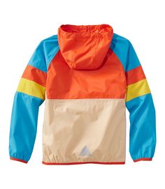 Kids' Wind and Rain Anorak | Jackets & Vests at L.L.Bean Gloomy Day, Wind And Rain, Anorak Jacket, Kids Outerwear, Ll Bean, L L Bean, Front Zipper, Cool Kids, Weather Resistant