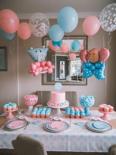 Fun gender reveal themes for a creative and memorable party. Small Gender Reveal, Small Gender Reveal Ideas