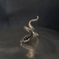 Oriental Snake Ring, 925k Sterling Silver Witchy Ring, Hecate's Snake Ring, Adjustable Snake Goddess Ring, Serpent Ring, Women's Gothic Ring Hecate's Sacred Animal, Snakes ◑ Hecate was the goddess of magic, witchcraft, the night, moon, ghosts and necromancy. She was the only child of the Titanes Perses and Asteria from whom she received her power over heaven, earth, and sea. "Hecate's themes are the moon, beginnings and magic. Her symbols are serpents, horses or dogs ,which are her sacred animal Collectible Symbolic Sterling Silver Snake Ring, Sterling Silver Symbolic Snake Ring Collectible, Sterling Silver Snake Ring Collectible Symbolic, Sterling Silver Snake-shaped Rings, Adjustable Engraved Snake Ring, Silver Snake-shaped Ring For Formal Occasions, Silver Snake Ring For Formal Occasions, Sterling Silver Snake-shaped Anniversary Rings, Adjustable Silver Snake Ring Fine Jewelry