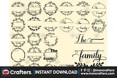 the family svt files are available for use in your design projects, crafts and more