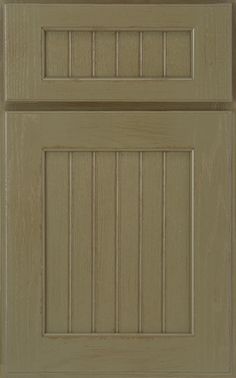 a close up view of a kitchen cabinet door