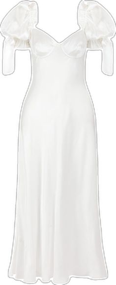 Elegant White Fitted Slip Dress, White Satin Evening Slip Dress, Elegant White Formal Slip Dress, Elegant White Slip Dress For Formal Occasions, White Satin Finish Slip Dress For Evening, White Fitted Bias Cut Slip Dress, Fitted White Bias Cut Slip Dress, White Fitted Silk Slip Dress, White Satin Bias Cut Dress