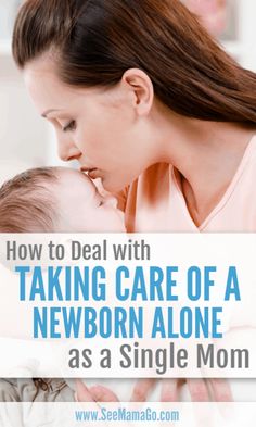 You can learn how to care for your newborn on your own with these great tips and advice that will help you prepare to take care of your newborn alone. If you are a single mom to a newborn baby, these tips will help your fitst few months with your infant be stress-free #newborn #singlemom #newborncare How To Coparent With A Newborn, Single Mom Newborn, Single Mom Meme, Single And Pregnant, Single Mom Help, Becoming A Single Mom, Single Mom Inspiration, Single Mom Tips, Caring For A Newborn