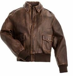 Pilot Leather Jacket, Brown Leather Jacket Men, Leather Flight Jacket, Distressed Leather Jacket, Aviator Jackets, Real Leather Jacket, Chris Pratt, Flight Jacket, Genuine Leather Jackets