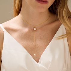 Freshwater Pearl Y Necklace Delicate Y Necklace Pearl Drop - Etsy Elegant Backdrop Necklace With Adjustable Chain As Gift, Elegant Backdrop Necklace With Adjustable Chain For Gift, Dainty Bridal Necklace For Bridesmaid Gift, Delicate Pearl Drop Lariat Necklace For Formal Occasions, Delicate Pearl Chain Lariat Necklace For Formal Occasions, Delicate Pearl Chain Lariat Necklace For Formal Events, Adjustable Pearl Lariat Drop Necklace, White Pearl Pendant Backdrop Necklace, White Backdrop Necklace With Pearl Pendant