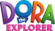 the logo for dora the explorer