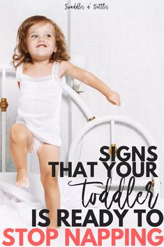 Signs That Your Toddler Is Ready To Stop Napping - Swaddles n' Bottles Toddler Sleep Schedule, Toddler Milestones, Toddler Nap, Toddler Schedule, Toddler Behavior, Toddler Discipline, Potty Training Tips, Toddler Development, Toddler Sleep