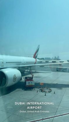 an airplane is parked at the airport terminal