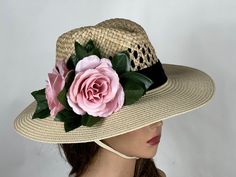 "This hat goes well for many events. Vogue hats are perfect for horse racing events, church, the Kentucky derby, weddings, garden tea parties and charity events. One size hat (21\" - 23\") elastic band inside Please visit my other shop https://www.etsy.com/shop/LadyHatsBoutique?ref=hdr_shop_me All pieces are securely wrapped & boxed to prevent damage/breakage Thank you very much for shopping at my shop Have a great day" Kentucky Derby Attire, Tea Party Activities, Tea Party Attire, Derby Attire, Easter Hats, Kentucky Derby Party, Tea Party Hats, Derby Party, Kentucky Derby Hat