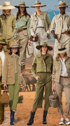 Embarking on an African safari? 🦓👖 Get dressed for the adventure of a lifetime with our safari fashion tips! From safari hats to comfortable pants, we'll help you dress for success on your wildlife expedition. Click for safari outfit inspiration! #AfricanSafari #SafariAdventure #WildlifeFashion #AdventureWear #ExploreNature Victorian Safari Outfit, Safari Outfit Inspiration, Zookeeper Outfit Women, Safari Hat Women, Safari Outfit Women Africa Style, Safari Outfit Women Summer, Women Safari Outfit, Archeologist Outfit Women, Jungle Outfit Ideas