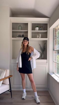 Shop our Influencers' top picks on Amazon Athletic Dress Outfit Styled, Spring Athletic Outfits, Style For Short Women, Tennis Dress Outfit, August Outfits, Athleisure Outfits Summer, Ny Outfits, New York Outfits, Nyc Summer