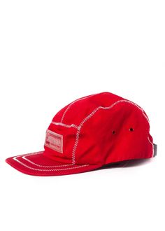 Supreme Red Cloth Logo Cap For Sale at 1stDibs | red sox scally cap, casquette supreme, supreme snapback red Vintage Red Baseball Cap For Streetwear, Red Six-panel Baseball Cap For Streetwear, Vintage Red Snapback Hat, Supreme Camp Cap, Supreme Logo, Red Embroidered Logo Baseball Cap, One Size, Caps For Sale, Socks, ? Logo