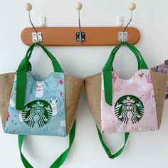 Starbucks Lunch bag Able to fit lunch box and small items Casual Pouch Lunch Bag For Daily Use, Portable Tote Lunch Bag For Everyday Use, Cute Tote Lunch Bag For School, Cute School Tote Lunch Bag, Cute Reusable School Bags, Casual Square Lunch Bag For Daily Use, Casual Multicolor Lunch Bag For Everyday Use, Casual Large Capacity Lunch Bag, Casual Tote Lunch Bag For School