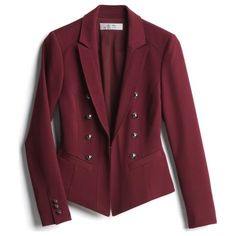 Maroon Blazer, Comfy Jeans, Fix Credit, Love Style, Great Power, Clothes Horse, Wool Skirts, Mixing Fabrics, Fall Fashion Outfits