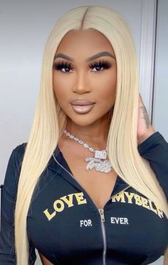 613 Blonde Mink Indian Closure Wigs - Vonzetta's Lavish Hair Boutique Side Part 613 Wig With Curls, 16in 613 Wig, 613 Wig Toned, 613 Hd Lace Wig, Blonde Bundles, Deep Wave Bundles, Blonde Weave, Hairstyles Wigs, Colored Hairstyles