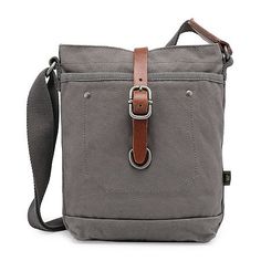 Rustically inspired and adventure ready, the Forest crossbody messenger bag will your companion for your outdoor activities, daily commute, and casual outings. A rear slip pocket allows quick access to your frequently used items. Crafted with 100% cotton canvas fabric makes the bag remarkably durable. 100% genuine leather accent adds a touch of vintage charm.Included: 1 Key Ring StrapFeatures: Lead Free, Adjustable StrapsClosure Type: ZipperPockets: 1 Inside Zip Pocket, 2 Inside Elastic PocketsM Mk Crossbody Bag, Gray Forest, Outlet Michael Kors, Michael Kors Handbags Outlet, Purse Michael Kors, Mens Crossbody Bag, Bag Michael Kors, White Purse, Bags Messenger