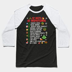 12 Days Of Dispatching Funny Dispatcher Christmas Gift -- Choose from our vast selection of Baseball T-Shirts to match with your favorite design to make the perfect custom graphic Baseball T-Shirt. Customize your color! Perfect for working out or casual wear for men and women. Matching Ugly Christmas Sweaters, Classic Holiday Movies, Xmas Couple, Ugly Christmas Sweater Couples, National Lampoons Vacation, Merry Christmas Ya Filthy Animal, Little Things Quotes, Ya Filthy Animal, Funny Sweaters