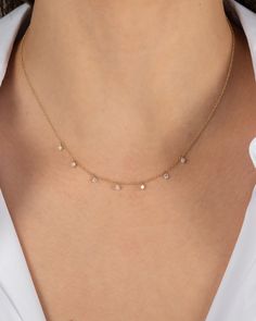 Small Diamond Necklace, Doctor Jewelry, Small Gold Chain, Neck Pieces Jewelry, Minimalist Necklace Gold, Pretty Jewelry Necklaces, Chain Diamond, Gold Jewelry Simple Necklace, Stackable Wedding Bands