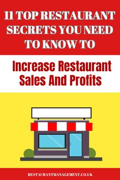 an advertisement for a restaurant with the words, top restaurant secrets you need to know to know