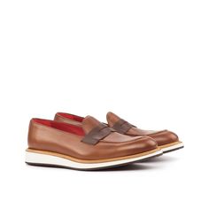 James Lu Loafers - Q by QS Slip-on Oxfords With Stitched Sole And Plain Toe, Brown Semi-formal Slip-ons With Rubber Sole, Classic Brown Slip-ons With Stitched Sole, Slip-on Cap Toe Loafers With Rubber Sole, Slip-on Loafers With Rubber Sole And Cap Toe, Cap Toe Slip-on Loafers With Rubber Sole, Brown Slip-on Monk Strap Shoes, Business Casual Brogue-detailed Slip-on Moccasins, Cognac Loafers With Leather Sole And Plain Toe