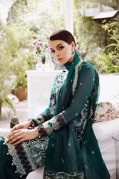 Brand: SAAD SHAIKHProduct: DSG006Collection: ELLA Unstitched Luxury Chiffon CollectionFabric: Chiffon PRODUCT DETAILS: Embroidered Front Center Panel on Chiffon 1Piece Embroidered Front Right Panel on Chiffon 1Piece Embroidered Front Left Panel on Chiffon 1Piece Embroidered Back on Chiffon 1Piece Embroidered Front & Back Border on Chiffon Embroidered Sleeves on Chiffon Embroidered Sleeves Border on Chiffon Embroidered Dupatta on Chiffon Trouser on Raw Silk Slip Front & Back on Cotton Silk DISCLA Luxury Unstitched Cotton Silk Embroidered Fabric, Luxury Embellished Raw Silk Sets, Luxury Unstitched Suit With Dupatta, Luxury Embroidered Raw Silk Sets, Luxury Silk Unstitched Suit For Women, Luxury Embroidered Border Sets For Women, Luxury Chiffon Unstitched Suit With Dupatta, Luxury Silk Embellished Unstitched Suit, Luxury Embellished Raw Silk Unstitched Suit