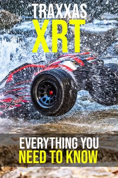 an advertisement for traxxa's xrt