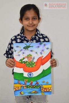 Veer Bal Diwas Drawing, Har Ghar Tiranga Drawing, Indipendente Day Drawing Idea, Independent Day Drawing, Republic Day Drawing Ideas, Nature Drawing For Kids, Drawing Pictures For Kids, Earth Day Drawing, Imagination Drawing