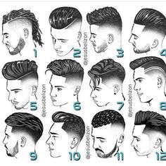 Great cuts served dailyfollow @thebarberpost for more cuts .  Also follow @barbermojis and stay tuned for our launch ⌛️coming soon.  haircut styles credit to @jesusbelizon Mens Hairstyles With Beard, Corte De Cabelo Masculino, Haircut Styles