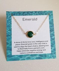 natural emerald necklace, dainty gold choker, May birthstone necklace, birthday gift for her Emerald Choker, Dainty Gemstone Necklace, Raw Emerald, Divine Love, Emerald Necklace, Energy Stones, Gold Choker, Gold Filled Chain, Heart Chakra