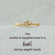 With a meaningful message card included, this Two Strand Knot Ring is a perfect gift for either mother or daughter. It also serves as a reminder that the bond between you lasts forever. This ring is handcrafted by our artisans, so each piece is one-of-a-kind, making it a more personalized gift to surprise your loved one. Meaningful Adjustable Rings As Gift, Adjustable Meaningful Rings As Gift, Mother's Day Birthstone Rings For Anniversary Gift, Birthstone Rings For Anniversary Gift On Mother's Day, Anniversary Gift Rings With Birthstone For Mother's Day, Inspirational White Jewelry For Mother's Day, Hypoallergenic Rings For Mother's Day Gift, Meaningful White Jewelry For Mother's Day, Gold Rings For Mother's Day Anniversary Gift