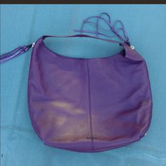 Boho! There Are Little Zipper Pockets On The Outside, The Pebble Leather Is Soft And Supple, The Hardware Is Oxidized Black. This Is A Stunning Ah! Modern Purple Travel Bags, Purple Leather Rectangular Hobo Bag, Purple Hobo Bag For Shopping, Daily Use Purple Soft Leather Shoulder Bag, Purple Hobo Tote Bag For Everyday Use, Purple Leather Hobo Tote Bag, Purple Tote Hobo Bag For Everyday Use, Purple Travel Hobo Bag, Modern Purple Shoulder Bag