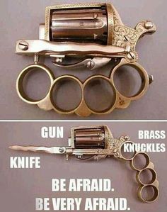 neeeed Apocalypse Survival, Zombie Apocalypse, Bang Bang, Self Defense, Percussion, Arsenal, Zombie, Gadgets, Brass