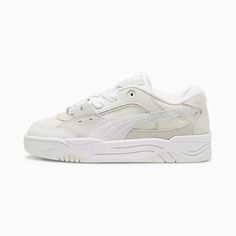 Vapor Gray-PUMA White Sneaker Culture, 90s Skate, White Puma, Puma White, Sneakers Puma, Lo Fi, Late 90s, Icy Blue, Leather Products