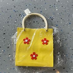 Lareaux Small Yellow Bag Never Used,Still Has A Tag And Protective Plastic Small Dark Stain On The Back Yellow Shoulder Bag Summer Gift, Yellow Pouch Bags For Spring, Yellow Spring Pouch Bags, Spring Yellow Bags For Gifts, Retro Yellow Shoulder Bag For Summer, Yellow Retro Shoulder Bag For Summer, Yellow Summer Bags For Errands, Spring Yellow Rectangular Bag, Spring Square Yellow Shoulder Bag