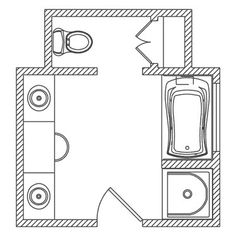 the floor plan for a small apartment