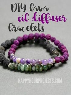 Essential Oil Bracelet Diy, Diffuser Bracelet Diy, Jewelry Tutorials Necklaces, Lava Rock Bracelet, Essential Oil Bracelet, Aromatherapy Bracelet, Diy Jewelry Tutorials