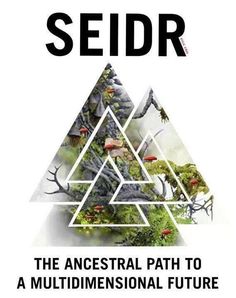 the book cover for seidr, which features an image of trees and plants