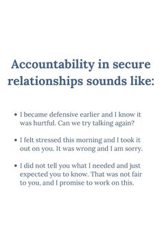 Accountability In Relationships, Security Quotes Relationships, How To Ask For Reassurance, Relationship Accountability, What I Need In A Relationship, Early Relationship, Respectful Communication, Sacred Relationship, Secure Relationship